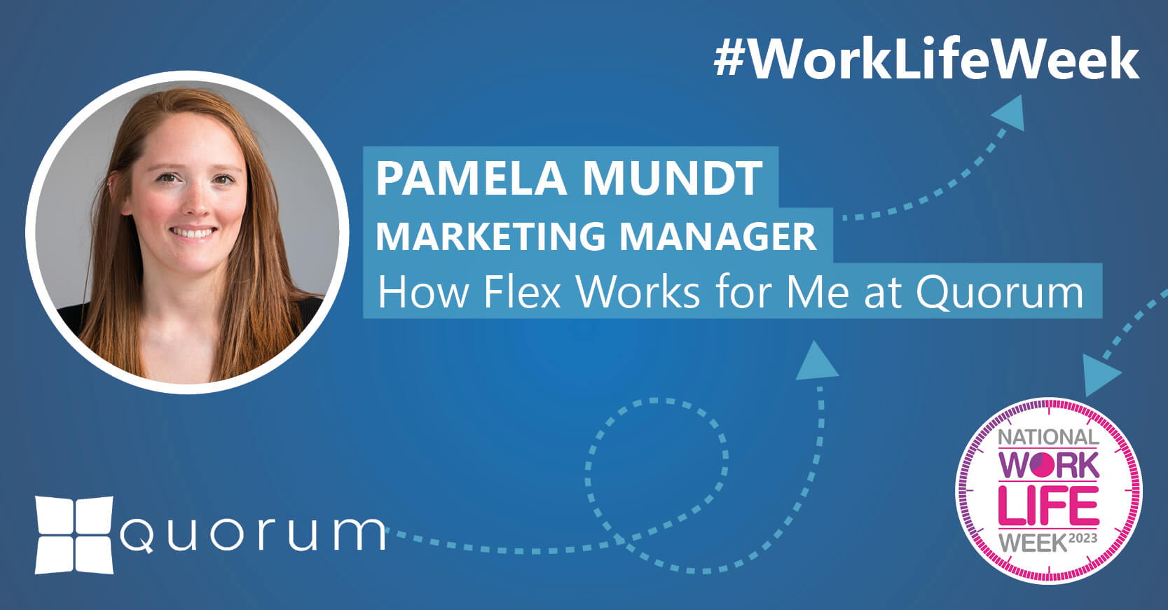 1667x871 Work Life Week Banner Pamela Mundt