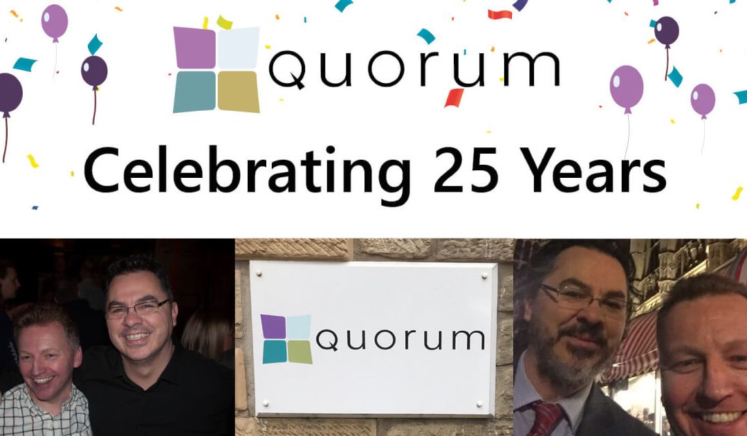 Celebrating 25 Years of Quorum: Charles and Andy