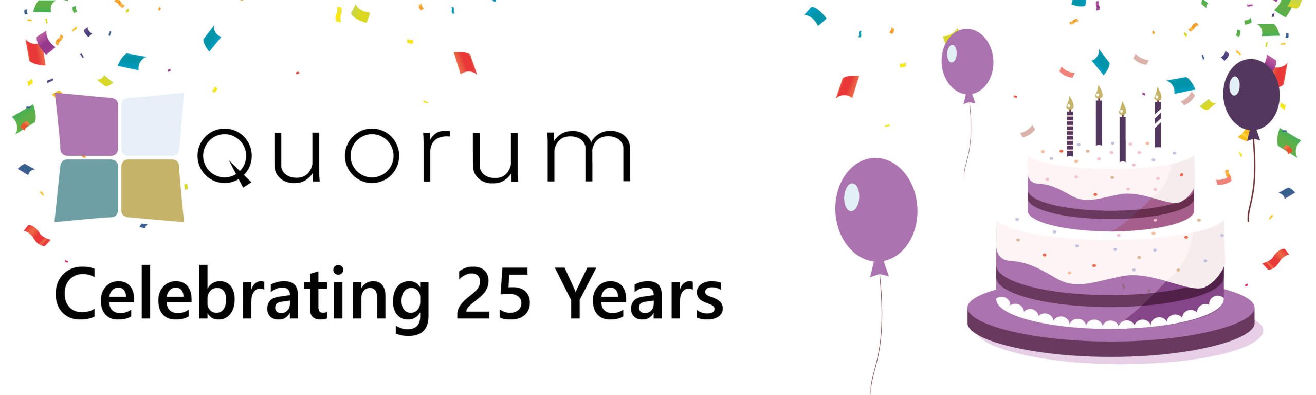 25th Quorumversary 2024 Article Banner