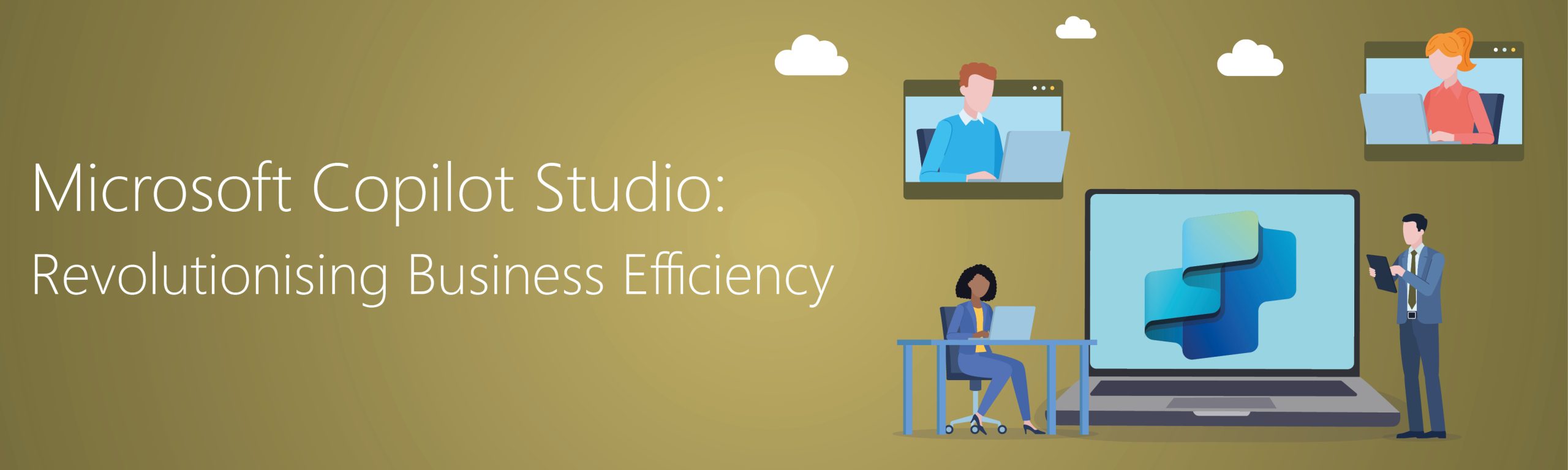 Microsoft Copilot Studios - Revolutionising Business Efficiency Header Microsoft Copilot Studios - Revolutionising Business Efficiency Header