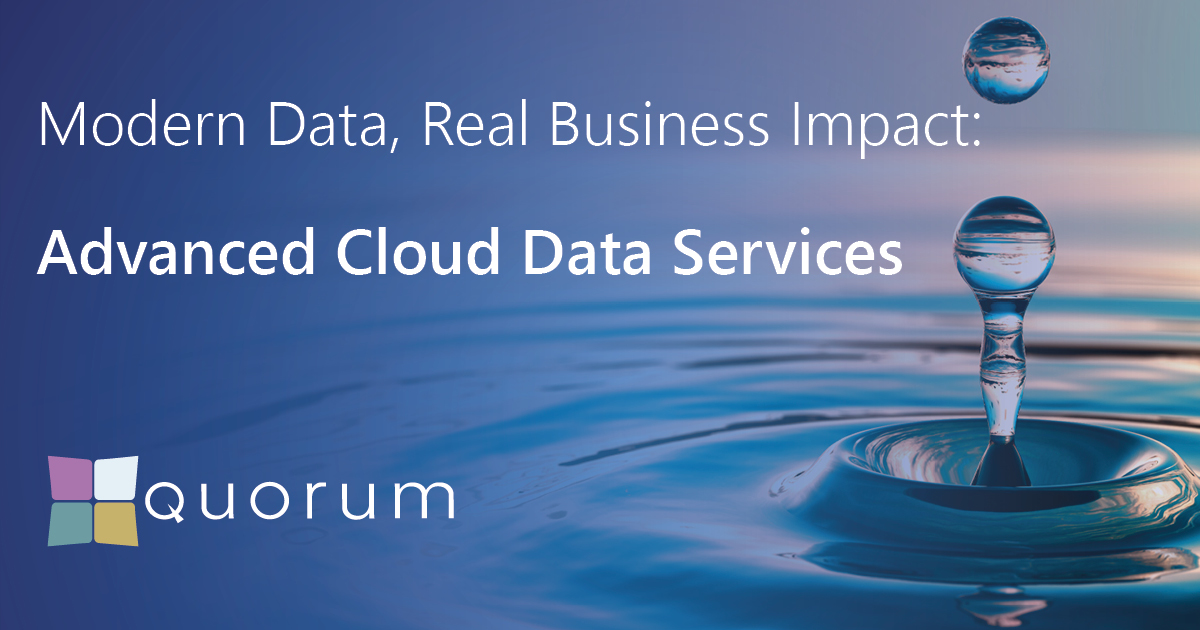 Modern Data-Real Business Impact Social Image