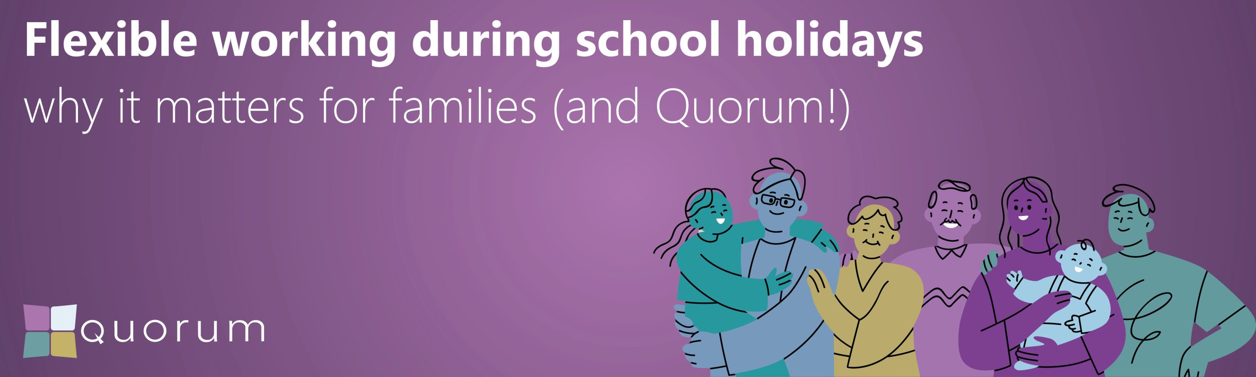 Flexible Working Families Banner