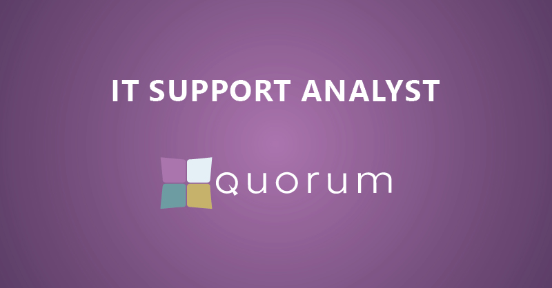 Hiring - IT Support Analyst