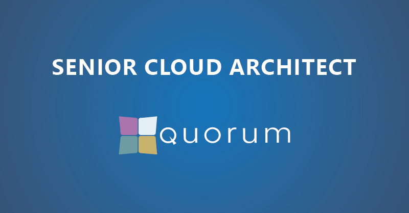 Hiring - Senior Cloud Architect