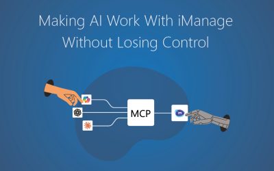 Making AI Work With iManage Without Losing Control