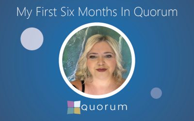 Tracy Iqbal – My First Six Months in Quorum