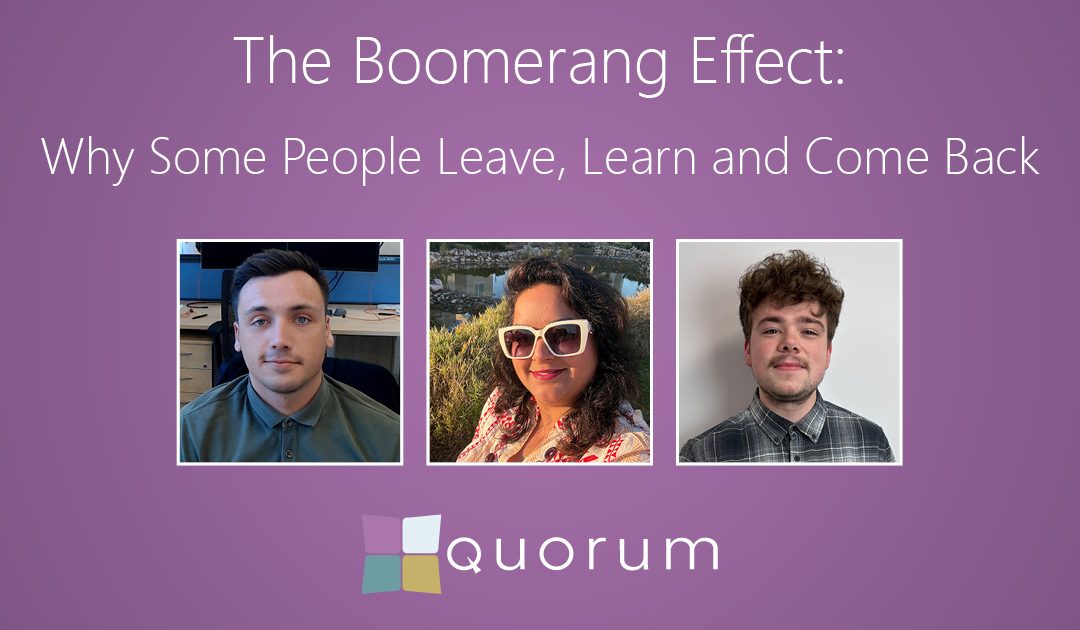 The Boomerang Effect: Why Some People Leave, Learn and Come Back