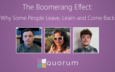 The Boomerang Effect: Why Some People Leave, Learn and Come Back